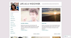 Desktop Screenshot of lifeasawidower.com